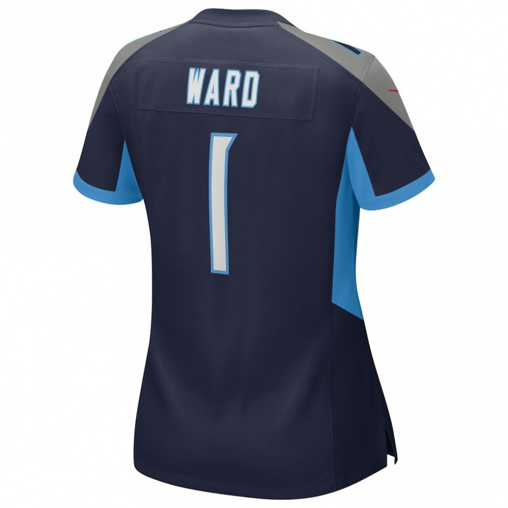 Cameron Ward Tennessee Titans Nike Women's 2025 NFL Draft First Round Pick Alternate Game Jersey - Navy-GridironStore
